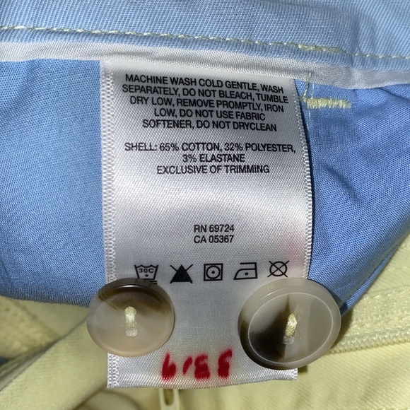 Columbia Light Yellow Lightweight pants - Picture 9 of 9